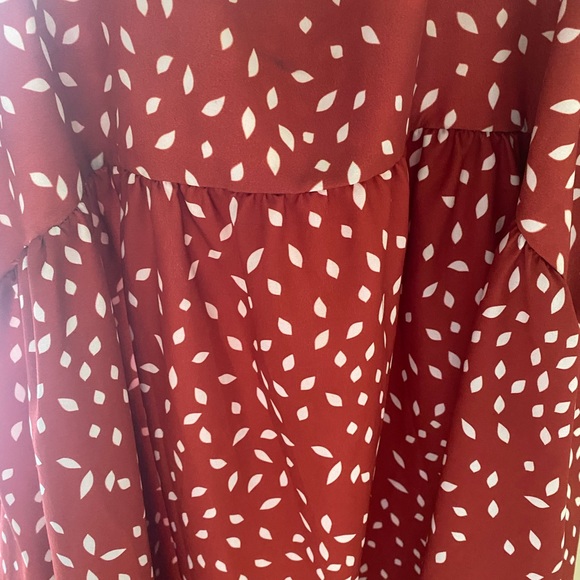 TOLENY Loose Ruffle Sleeveless Mini Dress Babydoll Swing Boho Dress with Pockets - Picture 3 of 3